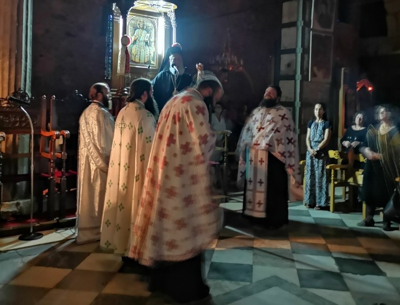 Τελέσθηκε η Αγρυπνία στον Ιερό Ναό Αγ. Παρασκευής στην Χαλκίδα