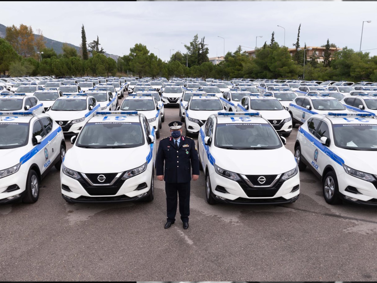 Ελληνικής Αστυνομίας με Nissan QASHQAI