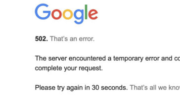Προβλήματα στην Google