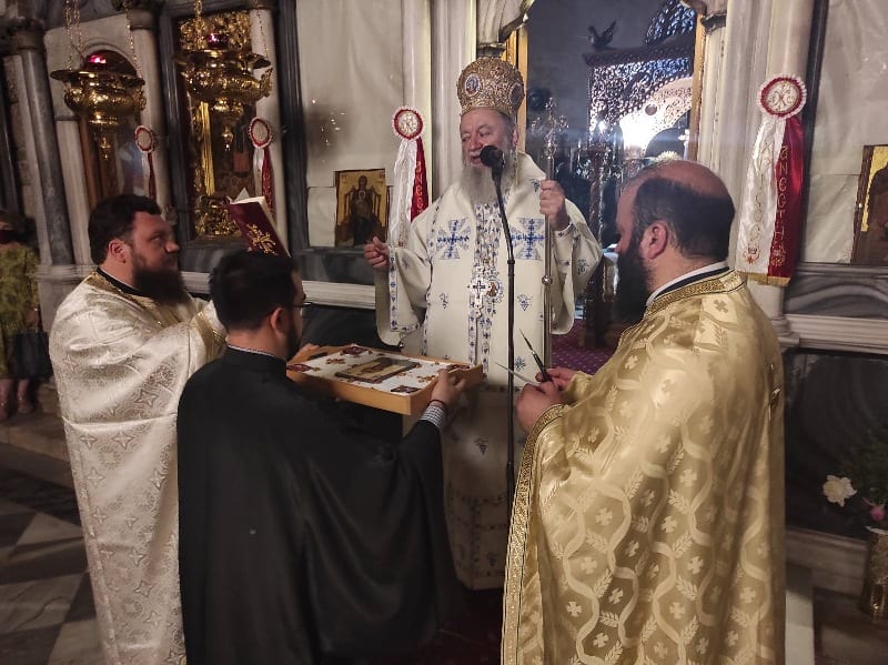 προεόρτια Ιερά Αγρυπνία προς τιμής του Οσίου Ιωάννου του Ρώσσου