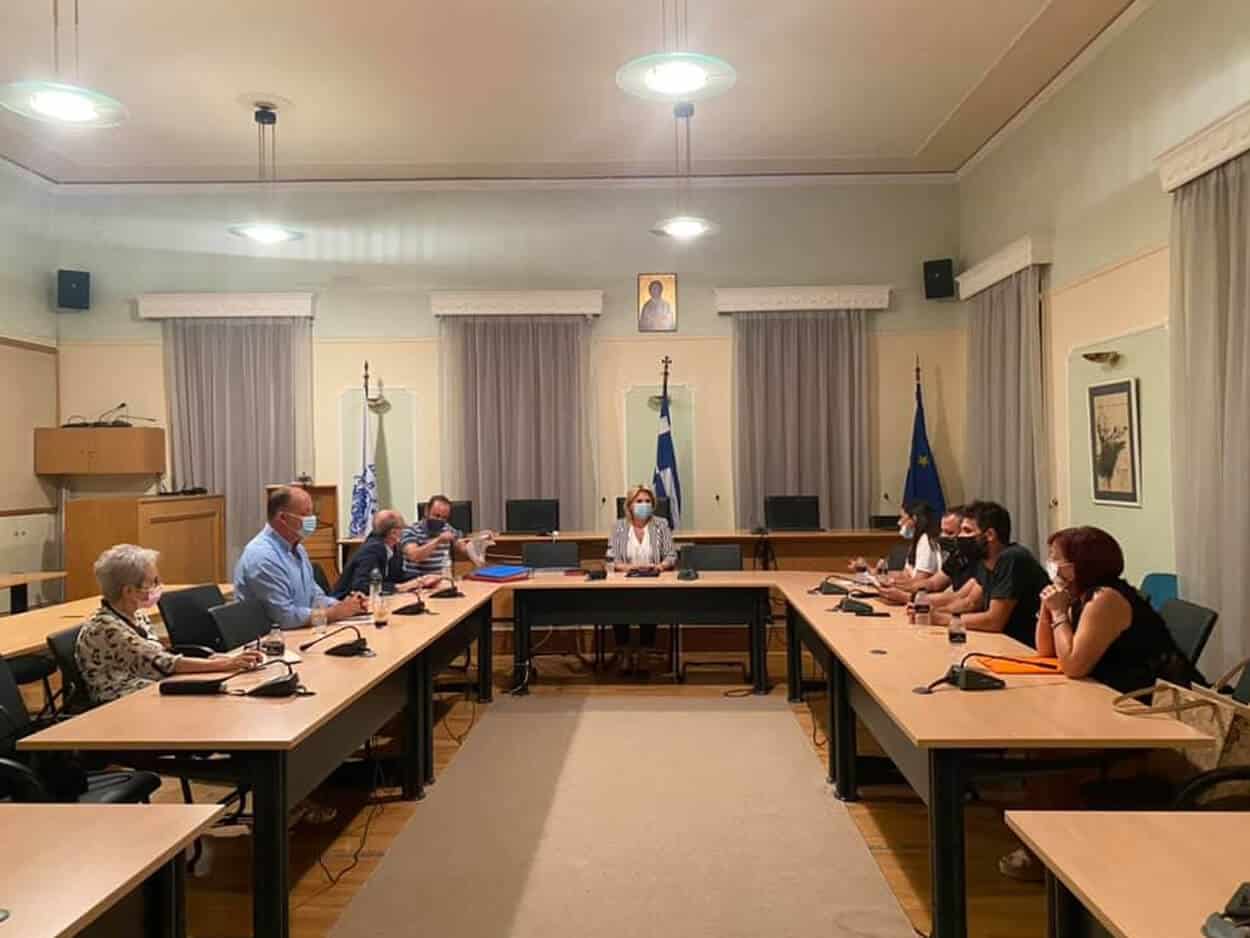 Δήμος Χαλκιδέων: Συνάντηση Έλενας Βάκα