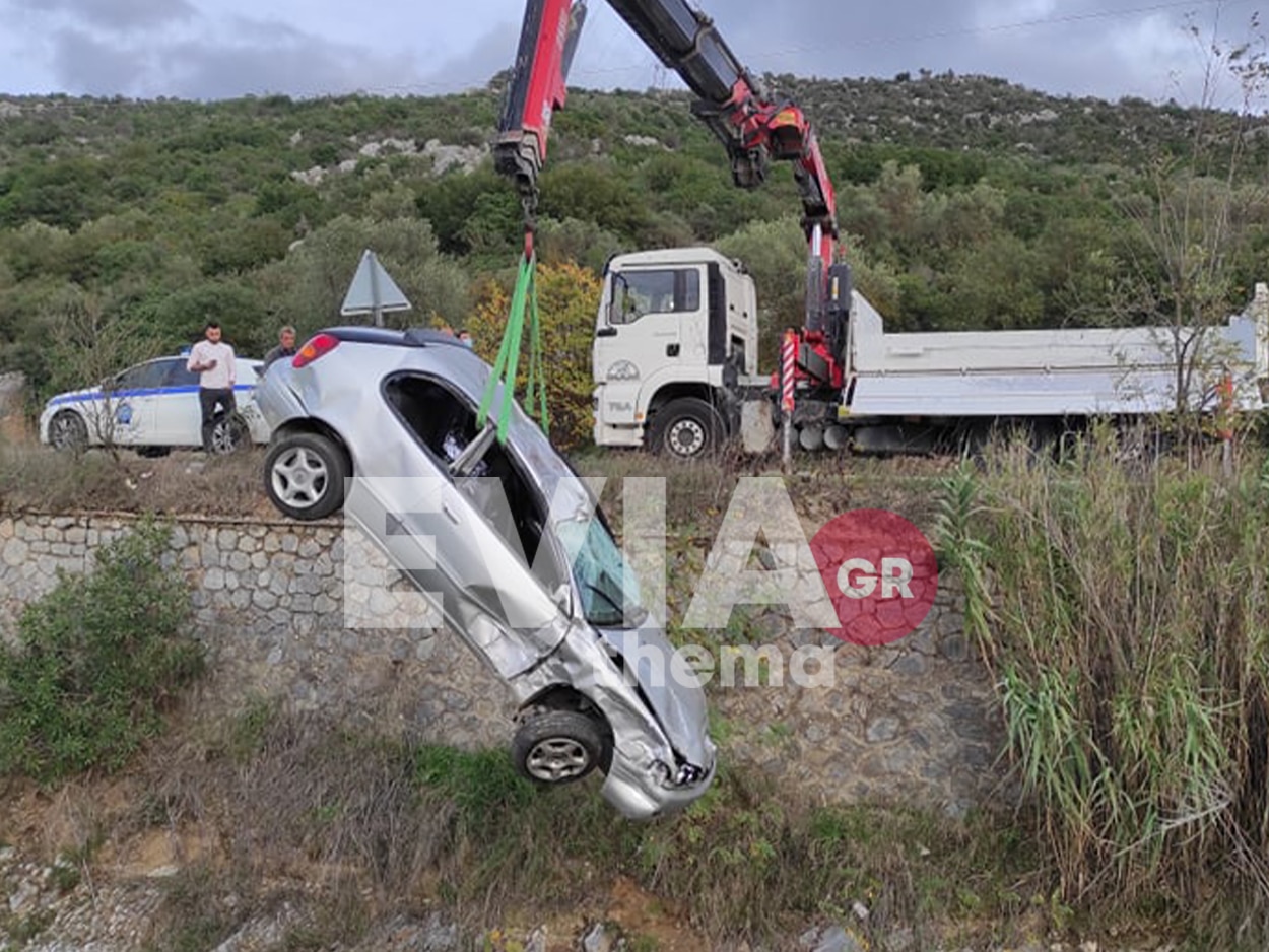 Εύβοια - Τροχαίο δυστύχημα στο Αλιβέρι