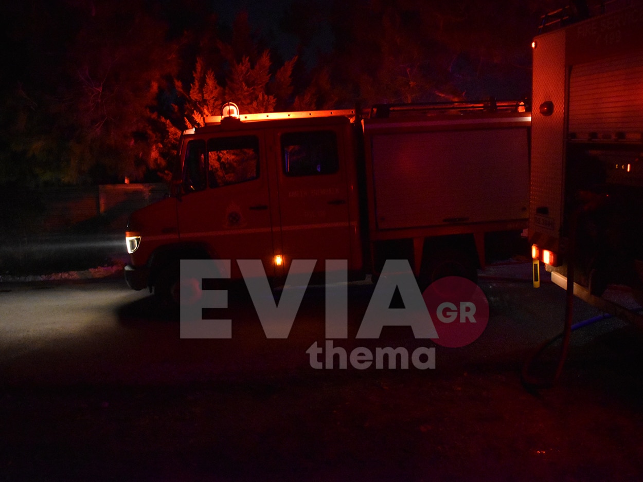 Εύβοια: Φωτιά σε σπίτι στην Έξω Παναγίτσα