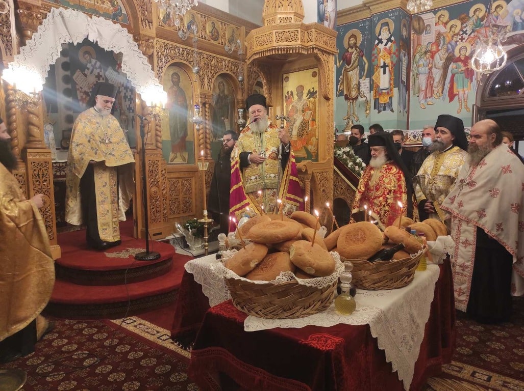 Ο εορτασμός του Αγίου Ιερομάρτυρα Ρηγίνου επισκόπου Σκοπέλου