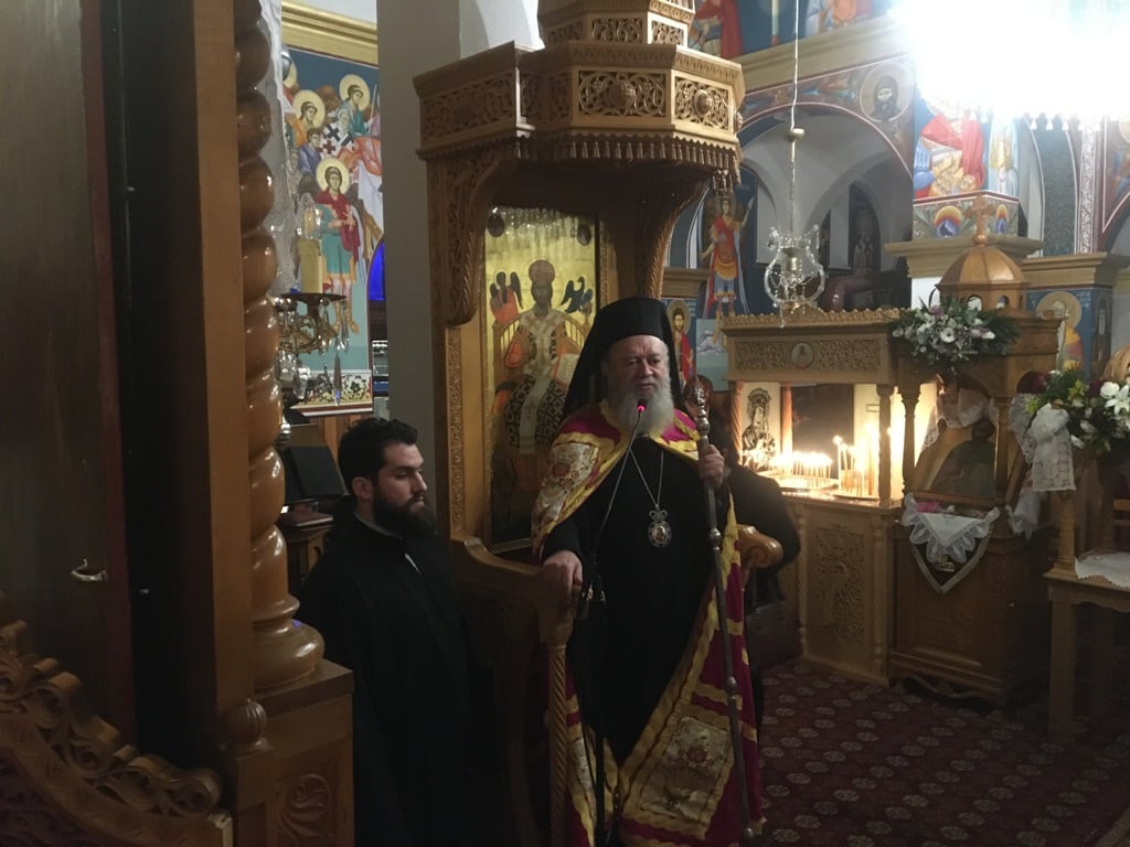 Ο εορτασμός του Αγίου Ιερομάρτυρα Ρηγίνου επισκόπου Σκοπέλου