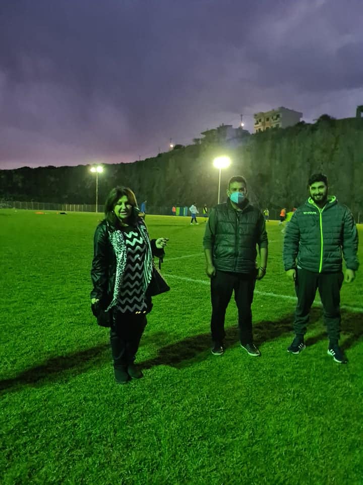 ΔΟΑΠΠΕΧ: Εγκατάσταση LED προβολέων στο Δημοτικό Γήπεδο Ποδοσφαίρου «Αφοι Αλεξάνδρου» στο ΠΕΙ ΔΟΚΟΥ
